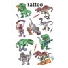 Abbildung Einzelbogen, Artikel: 56772, Kinder Tattoos, Format: 85 x 160 mm, 9 Tattoos/Bogen