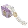 Packungsabbildung mit Etikettenrolle: Z-Design Sticker auf Rolle, Artikel:  56814, Format: ⌀ 38 mm Inhalt: 50 Sticker / 1 Rolle, 50 Sticker/Rolle