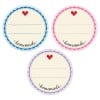 Einzelabbildung Etikett, Artikel: 56819, Sticker auf Rolle, Format: ⌀ 38 mm, 50 Sticker/Rolle