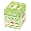 Packungsabbildung: Z-Design Beschriftbare Sticker (ablösbar), Artikel:  56829, Format: ⌀ 38 mm, Inhalt: 50 Sticker / 1 Rolle, 50 Sticker/Rolle