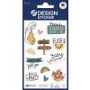 Packungsabbildung: Z-Design, Artikel: 56944, Deko Sticker, 85 x 160 mm, Kleinpackung, 36 Sticker / 3 Bögen