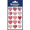 Packungsabbildung: Z-Design, Artikel: 57521, Deko Sticker, 85 x 160 mm, Kleinpackung, 15 Sticker / 1 Bogen
