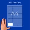A4-Blatt-Grafik mit Raster, einer weißen Zelle unten links und einer Hand als Maßstab?