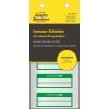 Packungsabbildung: Avery Zweckform Non A4 Inventar-Etiketten, Artikel:  6912, Format: 50 x 20 mm, Inhalt: 50 Etiketten / 10 Bögen, 5 Etiketten/Bogen