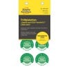 Packungsabbildung: Avery Zweckform Non A4 Prüfplaketten, Artikel:  6978-2026, Format: ⌀ 30 mm, Inhalt: 80 Prüfplaketten / 10 Bögen, 8 Prüfplaketten/Bogen