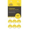 Packungsabbildung: Avery Zweckform Non A4 Prüfplaketten, Artikel:  6985-2024, Format: ⌀ 20 mm, Inhalt: 120 Prüfplaketten / 8 Bögen, 15 Prüfplaketten/Bogen