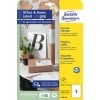 Packungsabbildung: Avery Zweckform Weiße Versand-Etiketten, Artikel:  7168-10, Format: 199,6 x 143,5 mm, Druckereignung: Inkjet,Laser s/w,Farblaser, Inhalt: 20 Etiketten / 10 Bögen, 2 Etiketten/Bogen