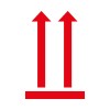 Einzelabbildung Etikett, Artikel: 7250, Symbol Warn-Etiketten, Format: 74 x 100 mm,  Etiketten/Rolle