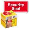 Packungsabbildung mit Etikettenrolle: Avery Zweckform Sicherheitssiegel, Artikel:  7310, Format: 78 x 38 mm, Inhalt: 1 Etiketten / 1 Rolle,  Etiketten/Rolle