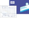 Produktabbildung mit Formularvorschau: Avery Zweckform, Artikel: 740, Reisekostenabrechnung, 210 x 148 mm, A5 quer, 50 Blatt/Buch