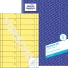 Produktabbildung mit Formularvorschau: Avery Zweckform, Artikel: 842, Bonbuch, 210 x 297 mm, A4, 2 x 50 Blatt/Buch