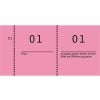 Produktabbildung: Avery Zweckform, Artikel: 869-10-3, Nummernblock, 105 x 53 mm, Kleinpackung, 1000 Nummern/Block, 10 Blöcke/Stück