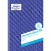 Produktabbildung: Avery Zweckform, Artikel: 904, Durchschreibbuch, 148 x 210 mm, A5, 2 x 50 Blatt/Buch