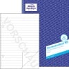 Produktabbildung mit Formularvorschau: Avery Zweckform, Artikel: 905, Durchschreibbuch, 210 x 297 mm, A4, 2 x 50 Blatt/Buch
