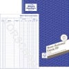 Produktabbildung mit Formularvorschau: Avery Zweckform, Artikel: 930, Waren-/Rechnungseingangsbuch, 210 x 297 mm, A4, 50 Blatt/Buch
