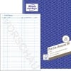 Produktabbildung mit Formularvorschau: Avery Zweckform, Artikel: 931, Post-Ein-/Ausgangsbuch, 210 x 297 mm, A4, 50 Blatt/Buch
