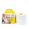 Packungsabbildung mit Etikettenrolle: Avery Zweckform Rollen-Etiketten, Artikel:  A1933088, Format: 59 x 102 mm, Druckereignung: Thermodirekt-Drucker,Dymo LabelWriter* 300-Serie, 400-Serie, 450-Serie, 4XL, Wireless, Inhalt: 300 Etiketten / 1 Rolle, 300 Etiketten/Rolle