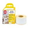 Packungsabbildung mit Etikettenrolle: Avery Zweckform Rollen-Etiketten, Artikel:  A1976411, Format: 25 x 54 mm, Druckereignung: Thermodirekt-Drucker,Dymo LabelWriter* 300-Serie, 400-Serie, 450-Serie, 4XL, Wireless, Inhalt: 160 Etiketten / 1 Rolle, 160 Etiketten/Rolle