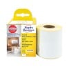 Packungsabbildung mit Etikettenrolle: Avery Zweckform Rollen-Etiketten, Artikel:  ASS0722430, Format: 54 x 101 mm, Druckereignung: Thermodirekt-Drucker,Dymo LabelWriter* 300-Serie, 400-Serie, 450-Serie, 4XL, Wireless, Inhalt: 110 Etiketten / 1 Rolle, 110 Etiketten/Rolle