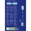 Das Bild ist ein Produktetikett für Premium-Fotopapier. Es bietet Details zu den Eigenschaften des Papiers, einschließlich Wischfestigkeit, Hightech-Beschichtung und Angeboten in mehreren Sprachen. Es erwähnt auch Kundensupport-Optionen und Druckspezifikationen bis zu 9.600 dpi.