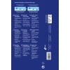 Das Bild zeigt die Verpackung für Premium-Fotopapier und beschreibt dessen Eigenschaften in mehreren Sprachen, darunter die Verfügbarkeit von Sofortdruck, eine High-Tech-Beschichtung für hochauflösende Drucke und Kundendienstunterstützung.