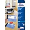 Packungsabbildung: Avery Zweckform Inkjet, Artikel:  C32015-10, Format: 85 x 54 mm, Druckereignung: Inkjet, Inhalt: 80 Karten / 10 Bögen, 8 Karten/Bogen