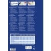 Das Bild enthält Informationen über die Quick&Clean Visitenkarten, die ihre Merkmale, Spezifikationen und verschiedene Sprachübersetzungen detailliert darstellen. Es hebt die Druckoptionen, die verwendeten Materialien hervor und bietet einen Vergleich verschiedener Visitenkartentypen und deren Eigenschaften.