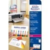 Packungsabbildung: Avery Zweckform Laser, Artikel:  C32026-10, Format: 85 x 54 mm, Druckereignung: Farblaser,Laser s/w,Kopierer, Inhalt: 100 Karten / 10 Bögen, 10 Karten/Bogen
