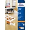 Packungsabbildung: Avery Zweckform Tischkarten, Artikel:  C32253-25, Format: 110 x 40 mm, Druckereignung: Inkjet,Farblaser,Laser s/w,Kopierer, Inhalt: 100 Karten / 25 Bögen, 4 Karten/Bogen