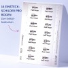 Bogen mit Avery-Namensschild-Etiketten mit der Aufschrift „Paul Meyer“ in zwei Spalten?
