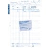 Das Bild ist ein Buchhaltungsbuch, gefüllt mit verschiedenen Einträgen für Einnahmen und Ausgaben, die einen Anfangssaldo und Transaktionen für ein Unternehmen namens Anna Walter OHG im Mai 2017 angeben.