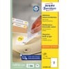 Packungsabbildung: Avery Zweckform Universal-Etiketten, ablösbar, Artikel:  L4734REV-100, Format: 199,6 x 143,5 mm, Druckereignung: Inkjet,Laser s/w,Farblaser, Inhalt: 200 Etiketten / 100 Bögen, 2 Etiketten/Bogen