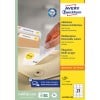 Packungsabbildung: Avery Zweckform Universal-Etiketten, ablösbar, Artikel:  L4737REV-100, Format: 63,5 x 29,6 mm, Druckereignung: Inkjet,Laser s/w,Farblaser, Inhalt: 2.700 Etiketten / 100 Bögen, 27 Etiketten/Bogen