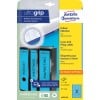 Packungsabbildung: Avery Zweckform Ordner-Etiketten, Artikel:  L4753-20, Format: 61 x 297 mm, Druckereignung: Inkjet,Laser s/w,Farblaser, Inhalt: 60 Etiketten / 20 Bögen, 3 Etiketten/Bogen