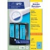Packungsabbildung: Avery Zweckform Ordner-Etiketten, Artikel:  L4767-100, Format: 61 x 192 mm, Druckereignung: Inkjet,Laser s/w,Farblaser, Inhalt: 400 Etiketten / 100 Bögen, 4 Etiketten/Bogen