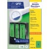 Packungsabbildung: Avery Zweckform Ordner-Etiketten, Artikel:  L4768-100, Format: 61 x 192 mm, Druckereignung: Inkjet,Laser s/w,Farblaser, Inhalt: 400 Etiketten / 100 Bögen, 4 Etiketten/Bogen