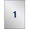 Stanzzeichnung Einzelbogen A4, Artikel: L6013-20, Typenschild-Etiketten, Format: 210 x 297 mm, 1 Etiketten/Bogen
