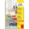 Packungsabbildung: Avery Zweckform Farbige Organisations-Etiketten, ablösbar, Artikel:  L6034-20, Format: 63,5 x 33,9 mm, Druckereignung: Inkjet,Laser s/w,Farblaser, Inhalt: 480 Etiketten / 20 Bögen, 24 Etiketten/Bogen