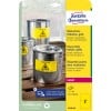 Packungsabbildung: Avery Zweckform Wetterfeste Folien-Etiketten für Laserdrucker, Artikel:  L6130-20, Format: 210 x 148 mm, Druckereignung: Laser s/w, Inhalt: 40 Etiketten / 20 Bögen, 2 Etiketten/Bogen
