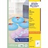 Packungsabbildung: Avery Zweckform CD-Etiketten SuperSize, Artikel:  L7676-100, Format: ⌀ 117 mm, Druckereignung: Inkjet,Laser s/w,Farblaser, Inhalt: 200 Etiketten / 100 Bögen, 2 Etiketten/Bogen