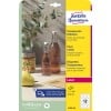 Packungsabbildung: Avery Zweckform Transparent Labels, Artikel:  L7787-25, Format: ⌀ 60 mm, Druckereignung: Laser s/w,Farblaser, Inhalt: 300 Etiketten / 25 Bögen, 12 Etiketten/Bogen