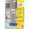 Packungsabbildung: Avery Zweckform Stark haftende Papier-Etiketten, Artikel:  L7871-20, Format: 25,4 x 10 mm, Druckereignung: Inkjet,Laser s/w,Farblaser, Inhalt: 3.780 Etiketten / 20 Bögen, 189 Etiketten/Bogen