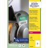 Packungsabbildung: Avery Zweckform Ultra Resistente Outdoor Etiketten, Artikel:  L7916-40, Format: 210 x 148 mm, Druckereignung: Laser s/w,Farblaser, Inhalt: 80 Etiketten / 40 Bögen, 2 Etiketten/Bogen