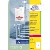 Packungsabbildung: Avery Zweckform Antimikrobielle Etiketten, Artikel:  L8002-10, Format: 210 x 148 mm, Druckereignung: Laser s/w,Farblaser, Inhalt: 20 Etiketten / 10 Bögen, 2 Etiketten/Bogen