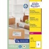 Packungsabbildung: Avery Zweckform Recycling Versand-Etiketten, Artikel:  LR7168-100, Format: 199,6 x 143,5 mm, Druckereignung: Laser s/w,Farblaser, Inhalt: 200 Etiketten / 100 Bögen, 2 Etiketten/Bogen