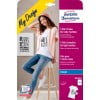 Packungsabbildung: Avery Zweckform Textiltransferfolie für helle Textilien, Artikel:  MD1001, Format: 210 x 297 mm, Druckereignung: Inkjet, Inhalt: 5 Bögen,  /Bogen
