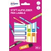 Packungsabbildung: Avery Zweckform Hinweis-Etiketten, Artikel:  59505, Format: 85 x 160 mm, Inhalt: 6 Sticker / 1 Bogen, 6 Sticker/Bogen