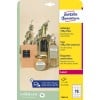 Packungsabbildung: Avery Zweckform , Artikel:  T3003-10, Format: 50 x 50 mm, Druckereignung: Laser s/w,Farblaser, Inhalt: 150 Anhänger / 10 Bögen, 15 Anhänger/Bogen