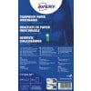 Produktabbildung: Avery Zweckform, Artikel: TYVGN-50, Einlassbänder, 19 x 256 mm, Kleinpackung, 500 Armbänder / 50 Bögen